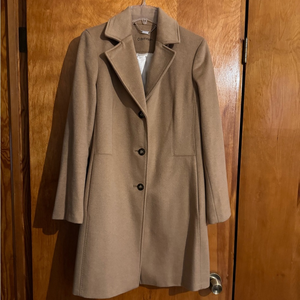 Calvin Klein Wool Blend Coat